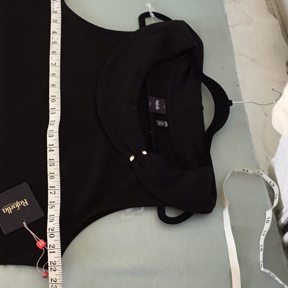 NWT Rafella XL Black Sleeveless Dress W/ Collar - Picture 11 of 15